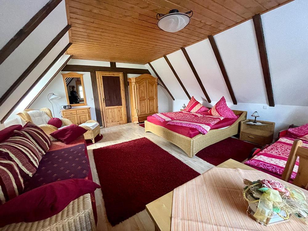 Ferienwohnung Zum Heuschober Бург Екстериор снимка