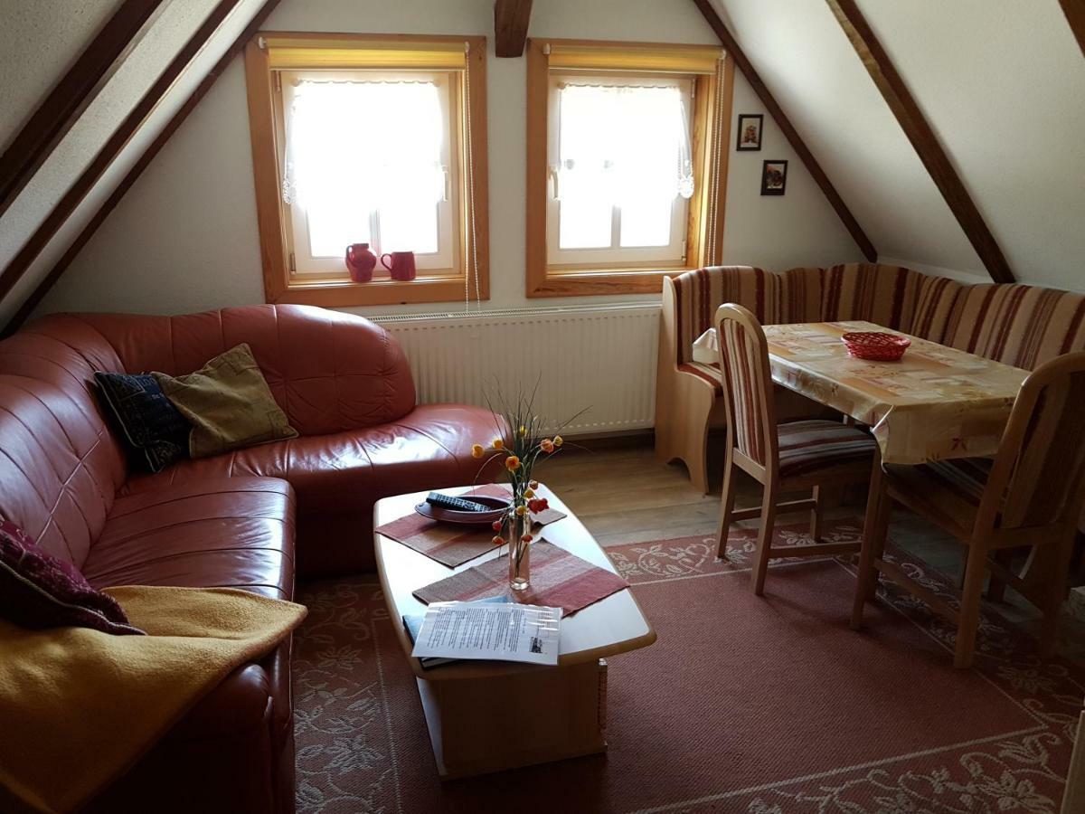 Ferienwohnung Zum Heuschober Бург Екстериор снимка